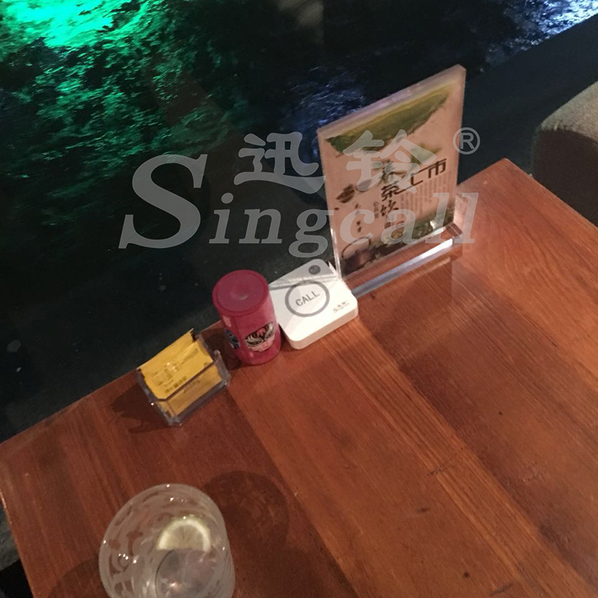 迅铃无线呼叫器 开启香堤雅休闲境别样暖心服务