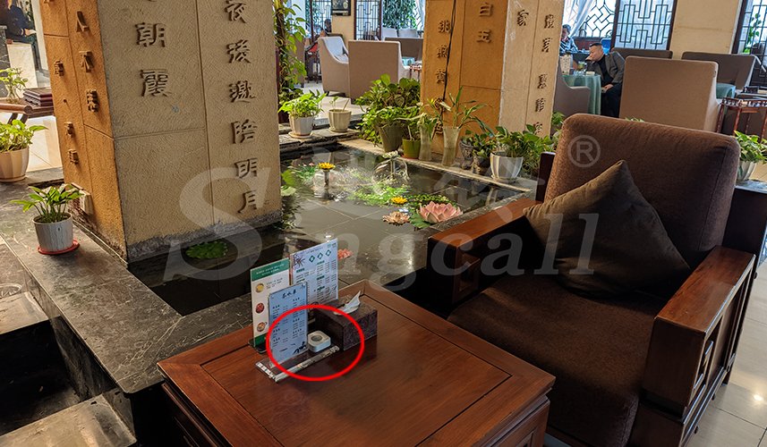 迅铃呼叫器,无线呼叫器,茶楼呼叫器